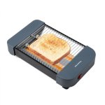 Tostador plano Grunkel TSP-MINISIZE 2 rebanadas 300 W con bandeja recogemigas gris
