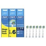 Brosse à dents de rechange Oral-B Precision Clean 80339528, 6 pièces, blanche Brosse à dents de rechange Oral-B Precision Clean 80339528, 6 pièces, blanche