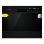 Cecotec Bolero Aguazero 2300 Lavavajillas Compacto De 6 Cubiertos 8 Programas D Negro Cecotec Bolero Aguazero 2300 Lavavajillas Compacto De 6 Cubiertos 8 Programas D Negro