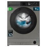 Cecotec Bolero DressCode 750 BI 7kg Integrable 1200rpm Clase A Inox SteamMax StainMatchPro AllergyCare KidLock