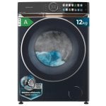 Lavadora Cecotec Bolero DressCode 12980 Carga Frontal 12 kg 1400 rpm A Azul Luz UV Vapor