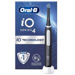 Oszillierende Zahnburste Oral-B iO 4 4 Modi Drucksensor Timer Schwarz