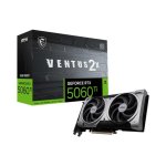 Scheda Grafica MSI GeForce RTX 5060 Ti VENTUS 2X OC PLUS 16GB GDDR7 Reflex 2 RTX AI DLSS4