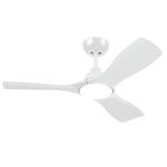 Philips Ventilador Techo Con Led 28W Aspas Fijas (diam. 106cm) Motor DC 3 Temperatura  Mando Blanco