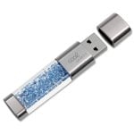 Cool Crystal Pen Drive USB 3.0 64GB Celeste Cool Crystal Pen Drive USB 3.0 64GB Celeste