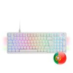 Mars Gaming MKPRO Teclado Mecânico RGB Chroma Antighosting Switch Silent Branco (PT)