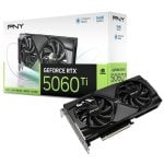 PNY GeForce RTX 5060 Ti Dual Fan 16GB GDDR7 Reflex 2 RTX AI DLSS4 PNY GeForce RTX 5060 Ti Dual Fan 16GB GDDR7 Reflex 2 RTX AI DLSS4