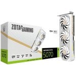 ZOTAC GAMING GeForce RTX 5070 AMP White Edition 12GB GDDR7 Reflex 2 RTX AI DLSS4 ZOTAC GAMING GeForce RTX 5070 AMP White Edition 12GB GDDR7 Reflex 2 RTX AI DLSS4