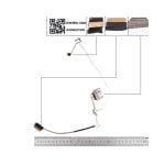 Cable Lcd/led Hp Probook 450 G7, 455 G7. Dd0x8nlc000, Dd0x8nlc010, Dd0x8nlc020, L91063-001