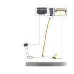 Cable LCD/LED MSI GP75 GL75 GE75 40PIN 0.5