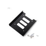 Abdeckung für 2,5-Zoll-SSD-HDD-Festplatte mit 3,5-Zoll-Montagehalterung aus massivem Stahl Abdeckung für 2,5-Zoll-SSD-HDD-Festplatte mit 3,5-Zoll-Montagehalterung aus massivem Stahl