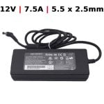 Portatilmovil Cargador para NAS QNAP TS-431P 90W 12V 7.5A 5.5x2.5mm