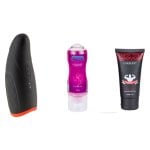 Hugbox Kit De Juguetes Eróticos Pack Hombre: Masturbador Masculino/Lubricante/Crema Retardante Hugbox Kit De Juguetes Eróticos Pack Hombre: Masturbador Masculino/Lubricante/Crema Retardante