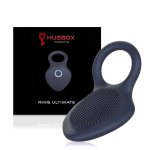 Hugbox Anillo Vibrador Y Estimulador De Clítoris 10 Programas Negro Hugbox Anillo Vibrador Y Estimulador De Clítoris 10 Programas Negro