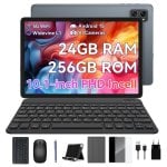Tabwee T20 Tablet 10.1" HD+ 8GB/256GB 5000mAh Android 15 Gris + Pack de Accesorios Tabwee T20 Tablet 10.1" HD+ 8GB/256GB 5000mAh Android 15 Gris + Pack de Accesorios