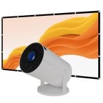 Nilait Scene Lite Proyector 160 lúmenes ANSI HD + PcCom Essential Pantalla Proyector