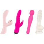 Hugbox Expert Sexspielzeug-Set: Klitoris-Sauger, Rabbit-Vibrator, Zauberstab-Vibrator und Dildo Hugbox Expert Sexspielzeug-Set: Klitoris-Sauger, Rabbit-Vibrator, Zauberstab-Vibrator und Dildo