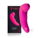 Hugbox Klitoris-Sauger und weiblicher Vibrator 30 Programme Pink Hugbox Klitoris-Sauger und weiblicher Vibrator 30 Programme Pink