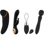 Hugbox Kit De Juguetes Eróticos Succionador De Clítoris, Vibrador Conejito, Huevo Vibrador Y Vibrador Wand Hugbox Kit De Juguetes Eróticos Succionador De Clítoris, Vibrador Conejito, Huevo Vibrador Y Vibrador Wand