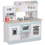 Aiyaplay Cocina De Juguete Para Niños +3 Años Con Sonido Y Luz Blanco