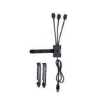 Lianli USB-A auf 3 USB 9 Pin Mb Kabel Schwarz Lianli USB-A auf 3 USB 9 Pin Mb Kabel Schwarz
