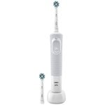 Oral-B Vitality 170 Elektrische Zahnbürste mit 2 Cross Action-Aufsätzen, weiß