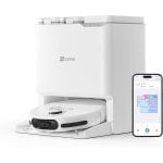Aspirateur robot laveur EZVIZ RS20 Pro avec station de vidange automatique, blanc Aspirateur robot laveur EZVIZ RS20 Pro avec station de vidange automatique, blanc