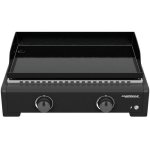 Piastra a gas Campingaz Othello 2 2 bruciatori Blue Flame 6kW Nero