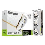 Carte Graphique Zotac GeForce RTX 5090 SOLID OC White 32GB GDDR7 Reflex 2 RTX AI DLSS4