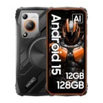 OSCAL Marine 1 Smartphone Robusto 6.56" 4GB/128GB Dual SIM 5100mAh Android 15 Naranja OSCAL Marine 1 Smartphone Robusto 6.56" 4GB/128GB Dual SIM 5100mAh Android 15 Naranja