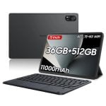 Blackview Mega 8 4G 13" FHD+ IPS 12GB/512GB Android 15 Gris + Teclado Bluetooth Inglés Blackview Mega 8 4G 13" FHD+ IPS 12GB/512GB Android 15 Gris + Teclado Bluetooth Inglés