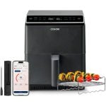 Cosori Dual Blaze Chef Edition Freidora de Aire 6.4L 1700W Gris + Smart Meat Termómetro Inteligente Cosori Dual Blaze Chef Edition Freidora de Aire 6.4L 1700W Gris + Smart Meat Termómetro Inteligente