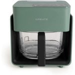 Create Air Fryer Mist Freidora De Aire De Cristal Con Vaporizador 4.2L 1300W Verde