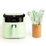 Create Pack Air Fryer Pro Large + Set De Utensilios De Cocina 6.2 L 1800W Verde Create Pack Air Fryer Pro Large + Set De Utensilios De Cocina 6.2 L 1800W Verde
