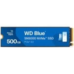 WD Blue SN5000 500GB Disco SSD 5000MB/s M.2 PCIe 4.0 NVMe Gen4