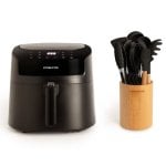 Create Pack Air Fryer Pro Large + Set De Utensilios De Cocina 6.2L 1800W Negro