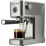 Cafetera Express EVVO Intensa 1,2L 20 bares acero inoxidable con vaporizador y manómetro