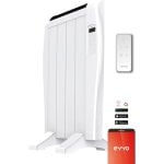 Radiador Eléctrico Evvo Home C4 600W compacto con WiFi, control remoto y temporizador Radiador Eléctrico Evvo Home C4 600W compacto con WiFi, control remoto y temporizador