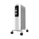Radiateur à Huile Cecotec ReadyWarm 750 Space White 1500W 7 Éléments Sécurité Antibasculement