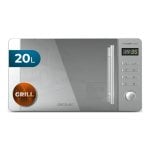 Microondas Cecotec Proclean 5120 20L 700W Mirror Door Grill Halógeno Digital Cavidad Plana