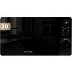 Microondas Evvo M20 Black 20L 800W Grill Puerta Espejo Display Digital Microondas Evvo M20 Black 20L 800W Grill Puerta Espejo Display Digital