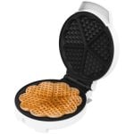 Cecotec Fun Gofrestone Piastra per waffle rotonda 1000W Acciaio inossidabile Piastra antiaderente 19cm Cecotec Fun Gofrestone Piastra per waffle rotonda 1000W Acciaio inossidabile Piastra antiaderente 19cm