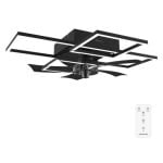 Ventilateur de plafond Cecotec EnergySilence LampAero 690 FlowLight avec lumière et télécommande 20 W Noir