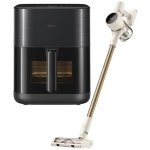 Dreame Aspirador Sem Fio R10 + Dreame Mova Fritadeira a Ar Aerochef FD10 Pro
