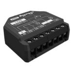 Interruptor inteligente Shelly 2P WiFi Negro inalámbrico 10A 110-240V Interruptor inteligente Shelly 2P WiFi Negro inalámbrico 10A 110-240V