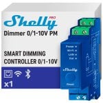 Shelly Pro Dimmer 0/1-10V PM Variateur intelligent professionnel Contrôle de puissance Wi-Fi/Bluetooth Shelly Pro Dimmer 0/1-10V PM Variateur intelligent professionnel Contrôle de puissance Wi-Fi/Bluetooth