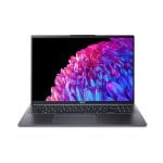Acer Swift Go 16 SFG16-72-990J Intel Core Ultra 9 185H Computer portatile 40,6 cm (16") 3.2K 16 GB DDR5-SDRAM 1 TB SSD Wi-Fi 6E (802.11ax) Windows 11 Home Italiano Grigio