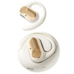 Casque de sport Bluetooth Vention OpenBeat O11 avec étui de chargement beige