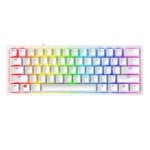 Teclado Gaming 60% Ótico LED RGB Branco USB Tipo-C