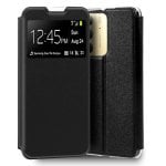 Coole Flip Cover Hülle für Realme C75 Plain Schwarz